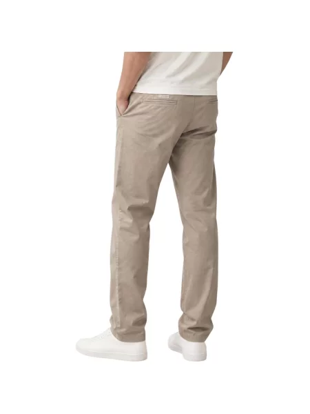 Chinos nohavice Calvin Klein Jeans béžová