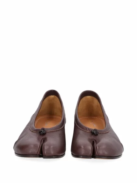 Pantofi cu toc Maison Margiela din piele maro