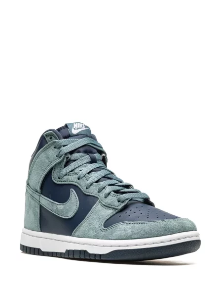 Zomšinės retro stiliaus sportbačiai Nike Dunk mėlyna