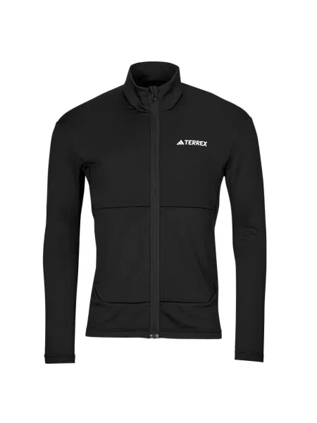 Fleece dzseki Adidas fekete