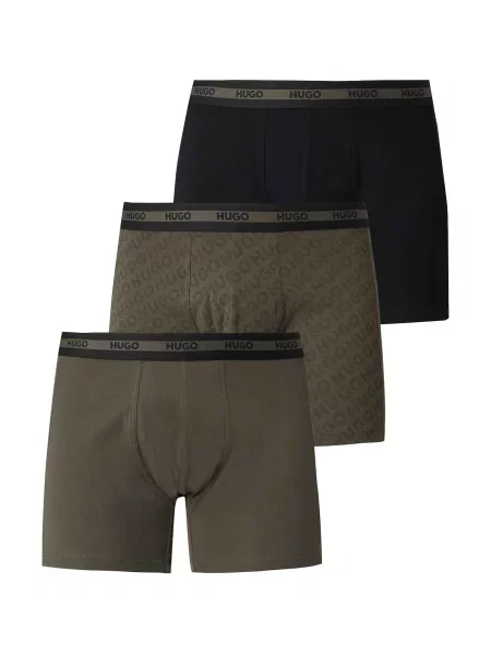 HUGO Boxeri kaki negru
