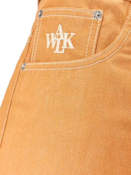 Džínové šortky Walk In Paris oranžové