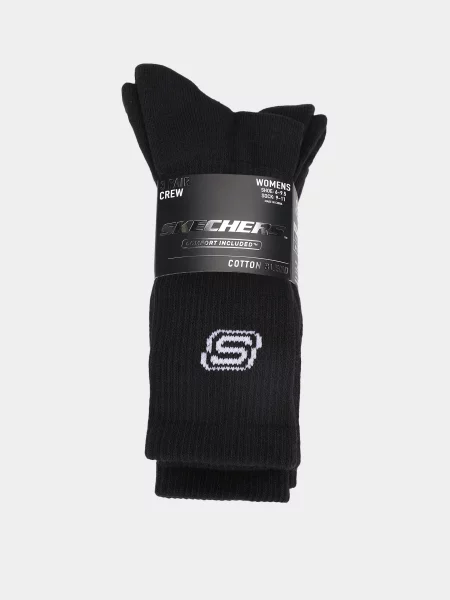 Skechers Набір шкарпеток чорний