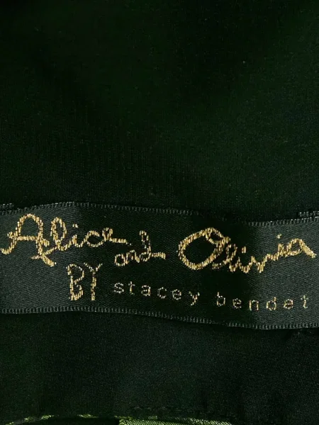 Cropp top Alice + Olivia cu model floral verde