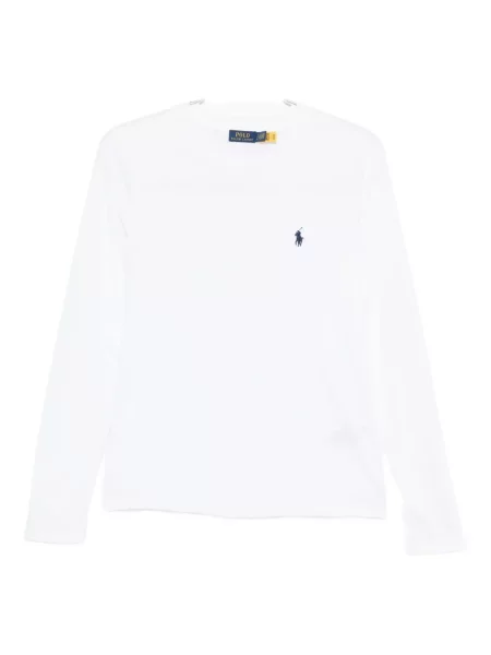 Τρέξιμο fleece polo Polo Ralph Lauren με κέντημα κόκκινο