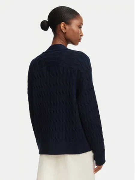 TOMMY HILFIGER Kardiganas tamsiai mėlyna