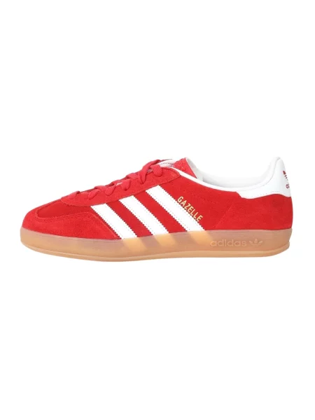 Sneakersy Adidas Originals zamszowe czerwone