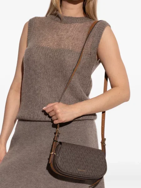 Sneakerși Michael Michael Kors din piele negru