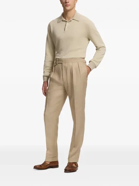 Kelnės Ralph Lauren Purple Label ruoželis violetinė