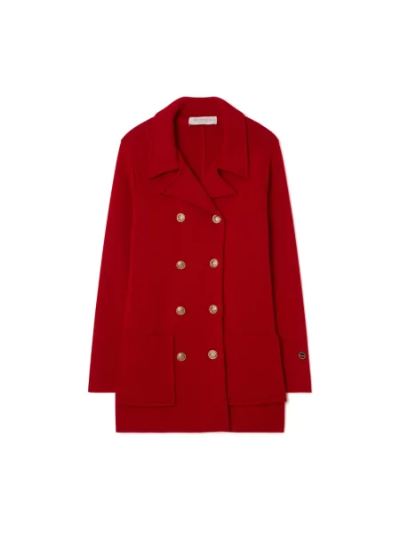 Marynarka Busnel wełniana czerwona