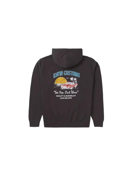 Bluza z kapturem Katin Alamitos czarna