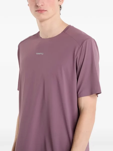 Tricou Craft cu decolteu rotund violet