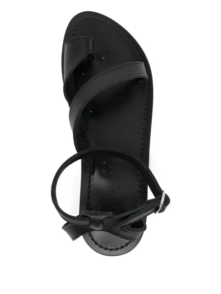 Sandale K. Jacques din piele negru