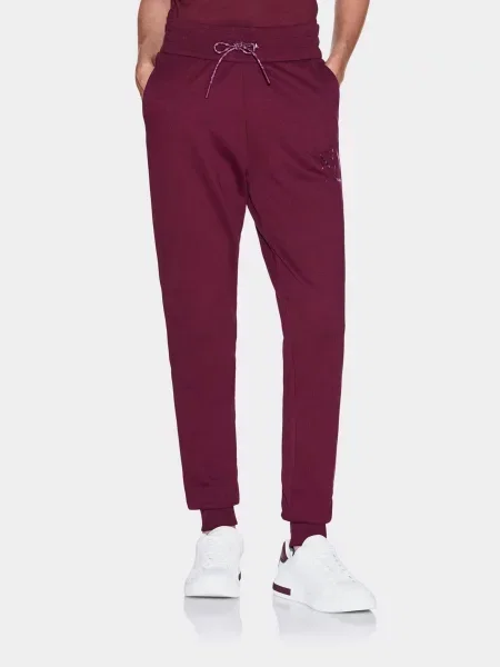 Спортивные штаны Armani Exchange бордовые