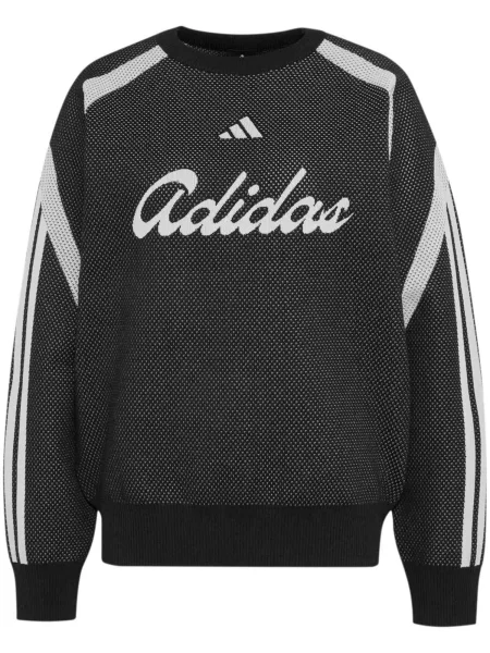 ADIDAS SPORTSWEAR Pulovere sport negru alb