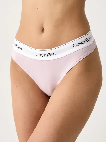 Calvin Klein Underwear brazilky dámske s bavlnou ružová
