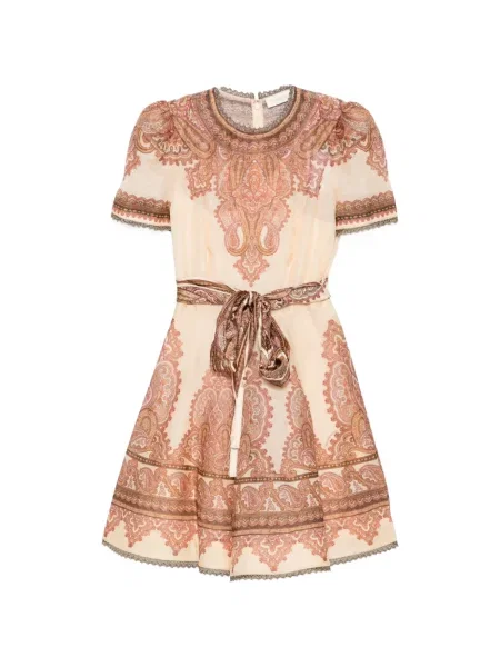 Rochie mini Zimmermann cu imagine cu model paisley