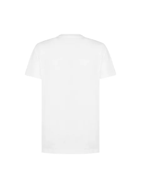 Koszulka Max Mara z kamieniami biała