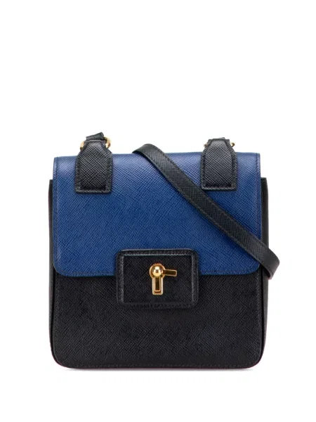 Crossbody kabelka Prada Pre-owned černá