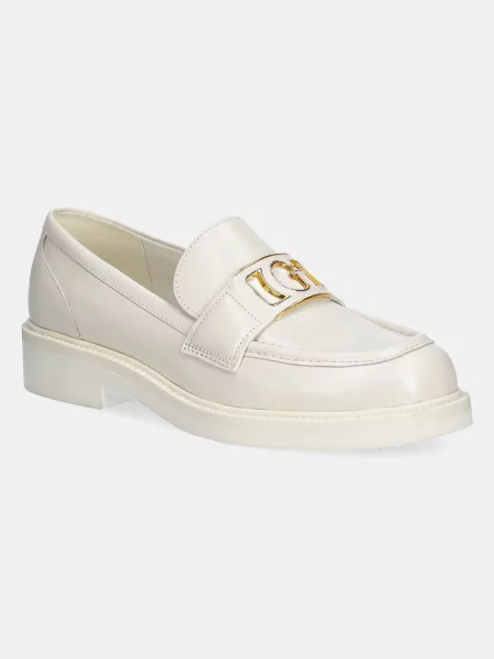 Guess лоуфъри с дебела подметка FLPSHU Екрю бежово