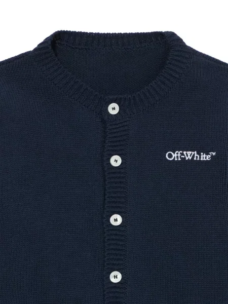 Kardigan dziecięcy Off-white biały