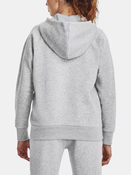 Hoodie Under Armour iz flisa siva