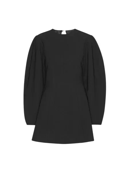 ROTATE Birger Christensen Sukienki Kobieta M Rozkloszowana Sukienka Mini Garniturowa czarny