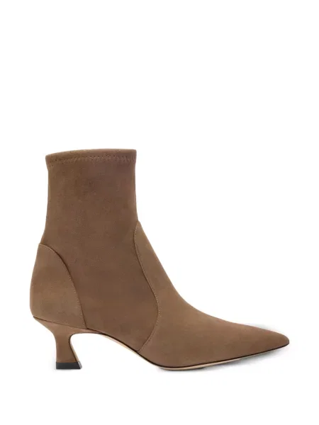Cizme scurte Stuart Weitzman maro