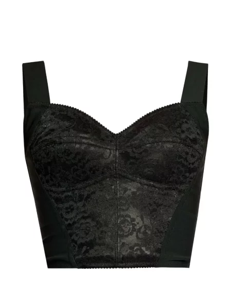 Sutien Dolce & Gabbana din dantelă negru