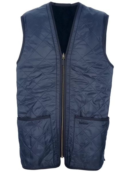 Matlasat vestă Barbour albastru