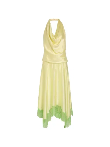Sukienka midi Staud garniturowa żółta
