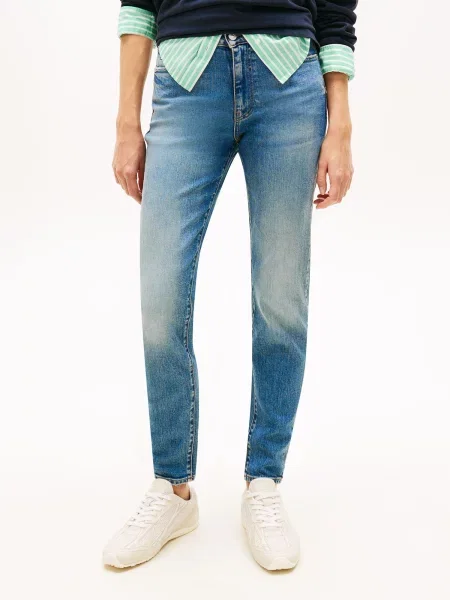 Tommy Jeans Džínsy svetlomodrá