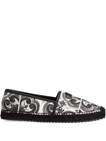 Espadrile Dolce & Gabbana cu imagine negru