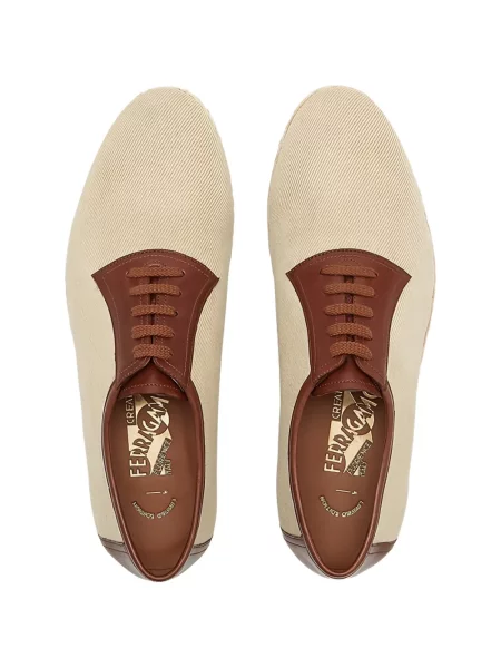 Oxford Ferragamo din țesătură twill