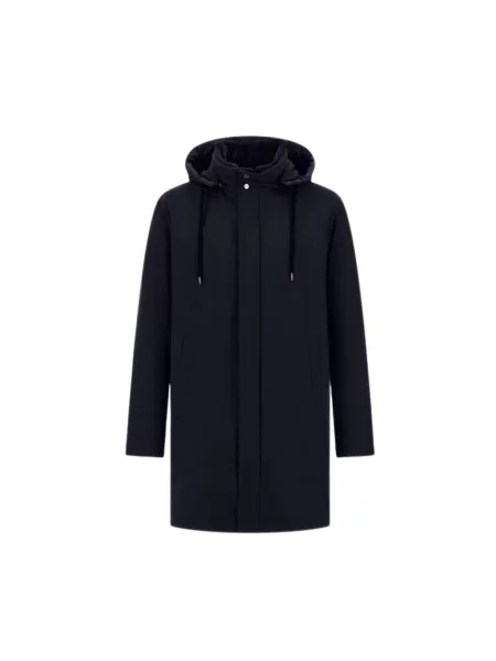 Parka Herno niebieska