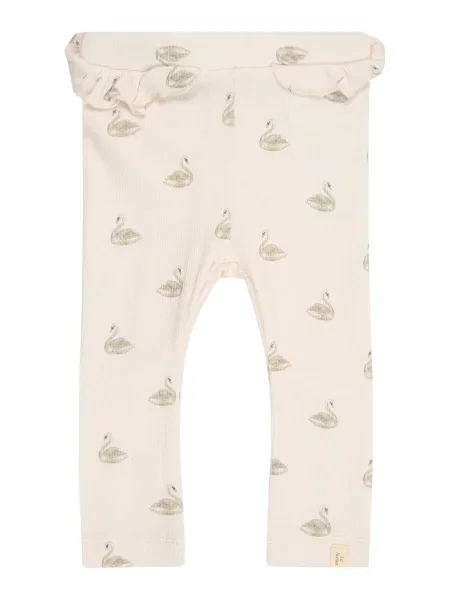 Lil'Atelier Leggings NBFGavo grej / pastel roz