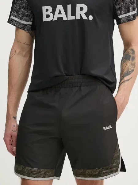 BALR. pantaloni scurti barbati negru