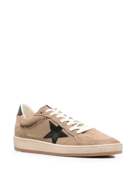 Szarvasbőr sneaker Golden Goose Ball Star