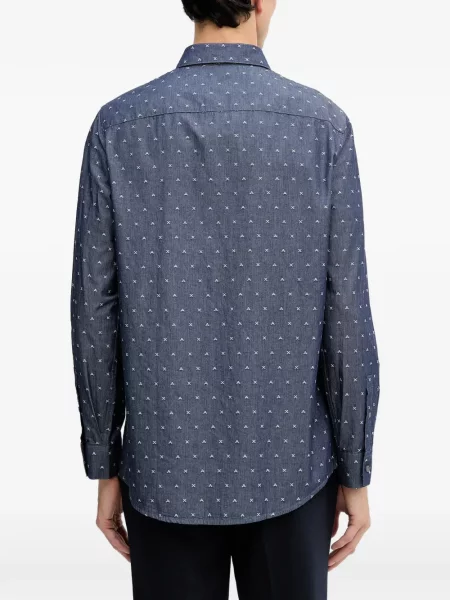 Cămașă Armani Exchange albastru