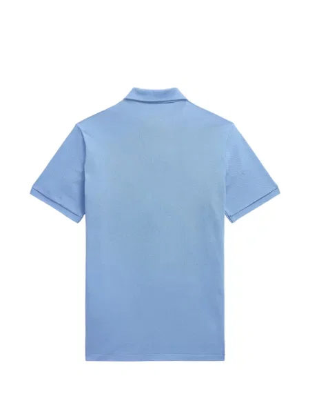 Tricou polo Polo Ralph Lauren cu autograf cu 5 buzunare în carouri gri