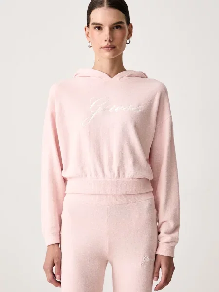Guess hanorac de loungewear pentru femei ARIA roz