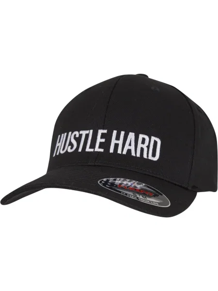 Mister Tee Șapcă Hustle negru alb