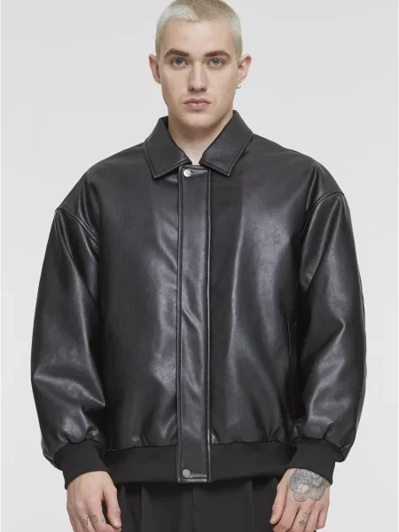 Geanta de piele Urban Classics negru