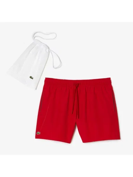 Шорты Lacoste красные