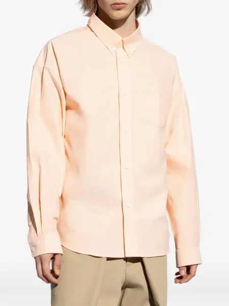 Cămașă Givenchy cu broderie portocaliu