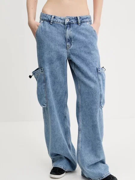 Kavbojke Karl Lagerfeld Jeans modra