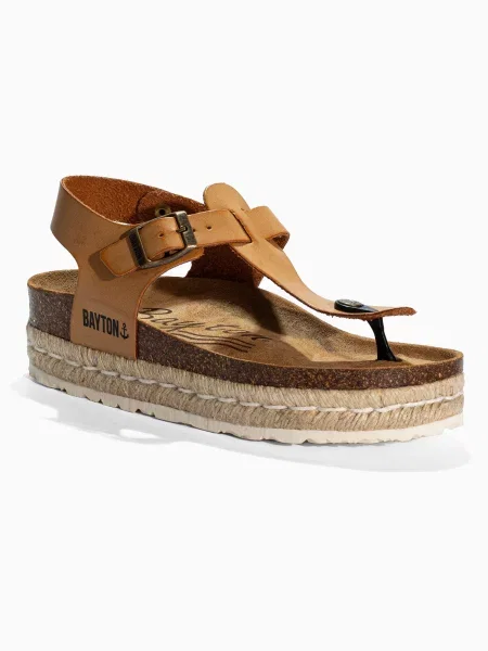 Bayton Flip-flops CELIANE cămilă maro
