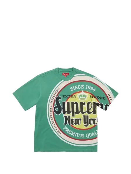Tricou Supreme cu imagine verde