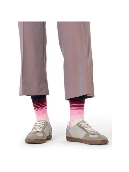 Csíkos alsó Happy Socks fekete