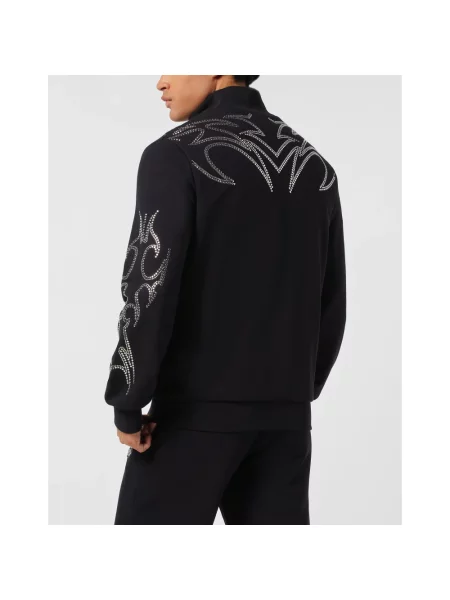 Kurtka Philipp Plein z ćwiekami czarna